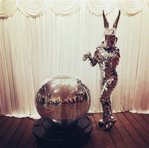 Hire Diamond Bunny Disco For Your Event Unique Walkabout Act