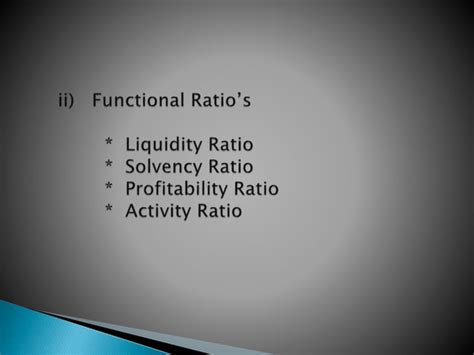 Ratio Analysis Meaning Advantages And Types PPT