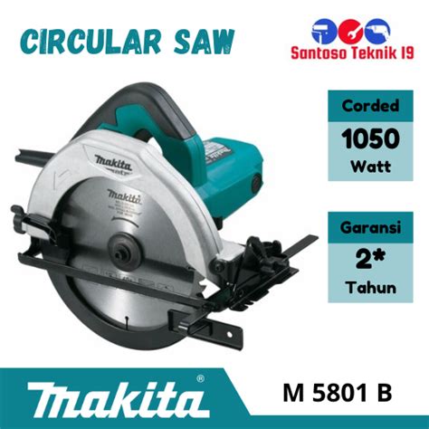 Jual Makita M5801B Mesin Potong Kayu Circle Circular Saw 7