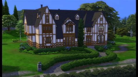 Tudor Mansion Part 3 Final Part Sims 4 Speed Build