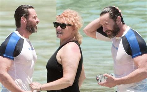 Ripped Hugh Jackman And Wife Deborra Celebrate 20th Wedding Anniversary In St Barts