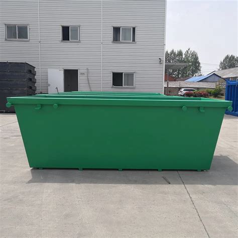 Cbm Luggers Container Skip Bins Without Door China Chain Lift Bins