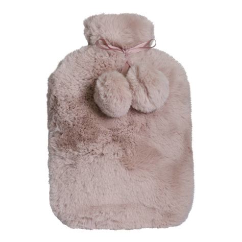 Faux Fur Hot Water Bottle Village Home Living