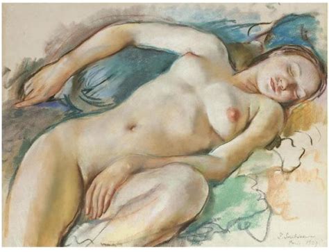 Reclining Nude 1929 Zinaida Serebriakova WikiArt Org