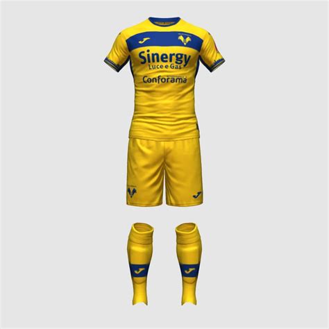 Hellas Verona Away Kit Fifa Kit Creator Showcase