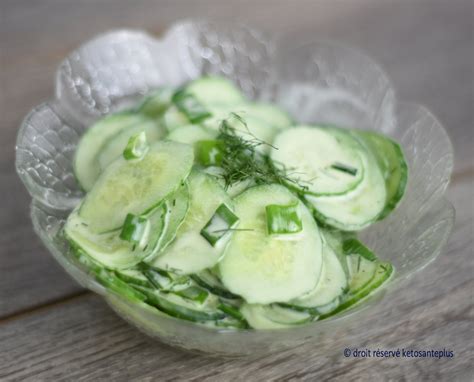 Salade De Concombres Cr Meuse L Aneth Keto C Tog Ne Lchf