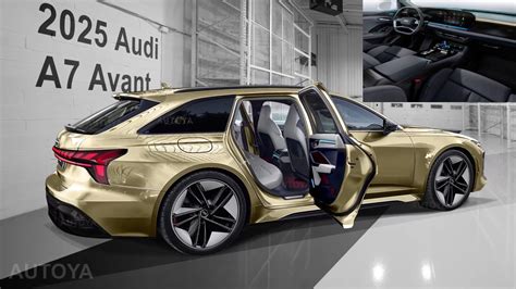 Witness The Colorful Inside Out Unofficial Showcase Of The Upcoming Audi A7 Avant Autoevolution