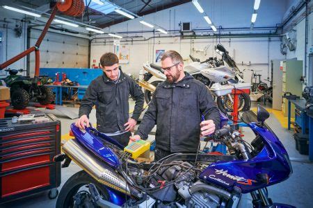 CAP Maintenance des Véhicules option Véhicules Motocycles Campus La