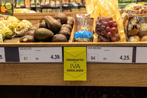 Casi El De Los Alimentos Con Iva Rebajado Se Han Encarecido