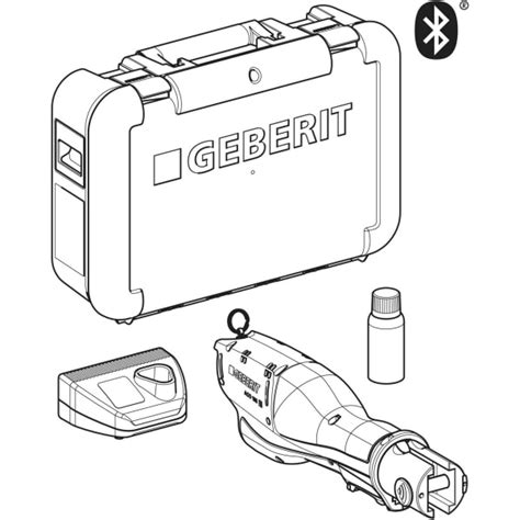 Geberit Aco Plus Pressing Tool V Without Battery In Case