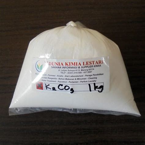 Potassium Carbonate K2co3 Rrc 1 Kg Dunia Kimia Lestari