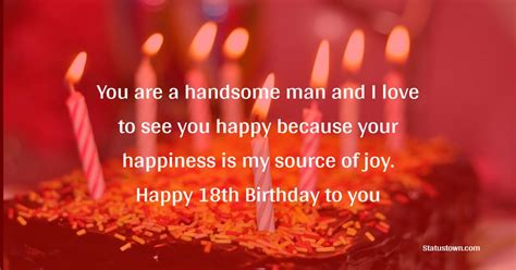30 Best 18th Birthday Wishes For Boyfriend In May 2025 Statustown