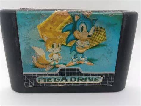 Jogo Sonic The Hedgehog Sega Mega Drive Tectoy Original Mercadolivre