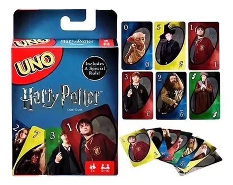 Jogo De Cartas Uno Harry Potter 112 Cartas MercadoLivre