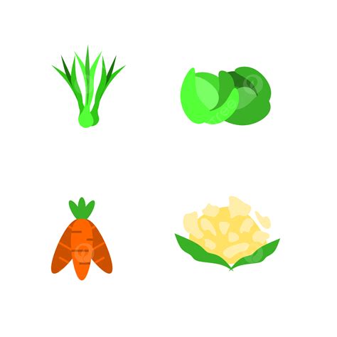 Vegetable Set Vector Design Images Vegetable Icon Set For Website