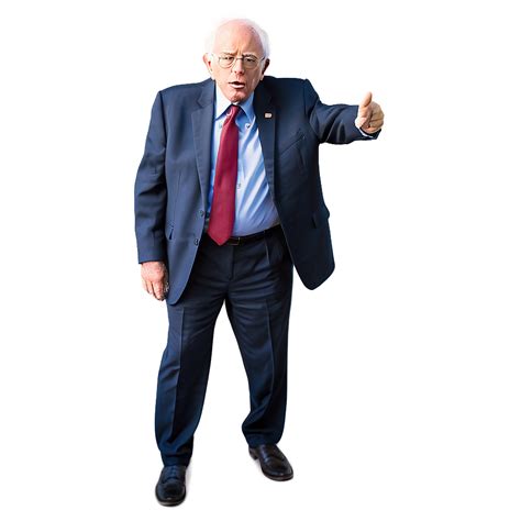 Download Bernie Sanders Debate Pose Png Cvl