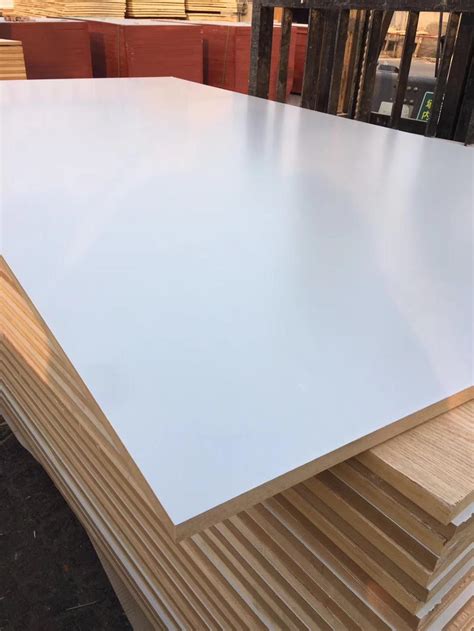12mm White Melamine Mdf Plywood Supplier