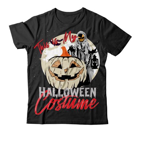 This Is My Halloween Costume T Shirt Design This Is My Halloween