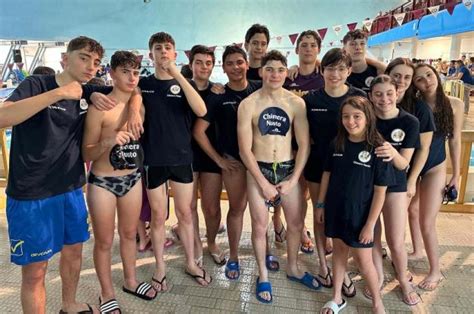 Ventiquattro Medaglie Per La Chimera Nuoto Alle Finali Regionali