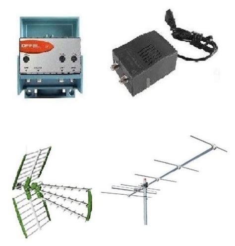 Kit Antenna Digitale Terrestre DVBT HD UHF VHF Amplificatore E