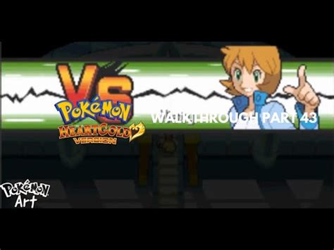 Pokemon HeartGold Walkthrough Part 43 Gym Leader Misty YouTube