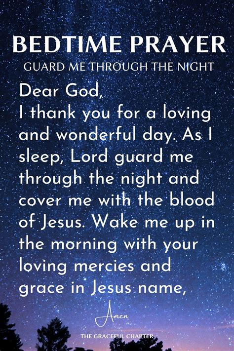 Good Night Prayer Artofit