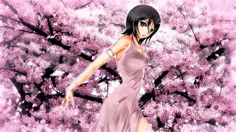 Fondos De Pantalla Anime Chicas Anime Púrpura Moda Flor De Cerezo Rosado Blanqueador