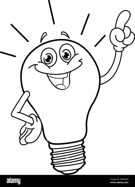 Light Coloring Page The Light Bulb Coloring Page Free The Light Bulb