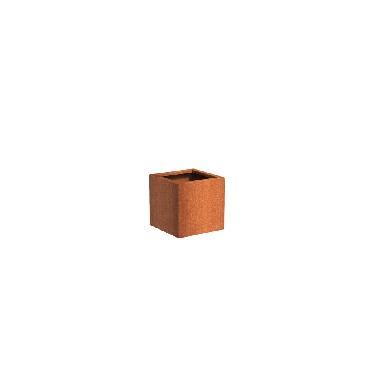 Pot Carr Andes En Acier Corten X X Mm