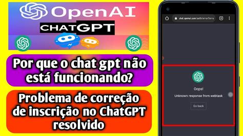 Como Se Inscrever No Chat Gpt Openai Conta Criar Chat Gpt Sign Up Not