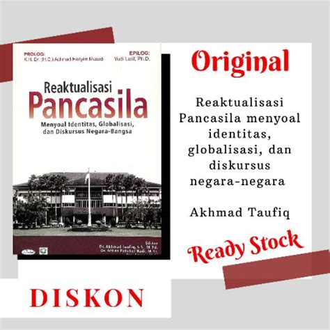 Jual Buku Original Reaktualisasi Pancasila Menyoal Identitas