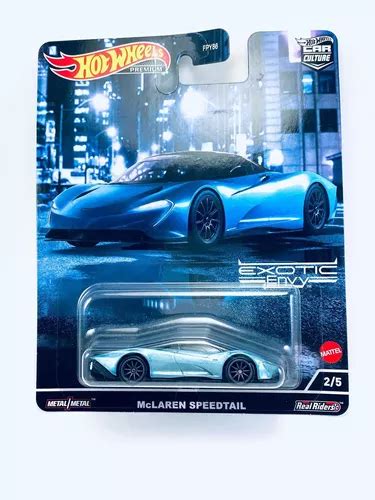 Hot Wheels Premium Mclaren Speedtail Exotic MercadoLibre