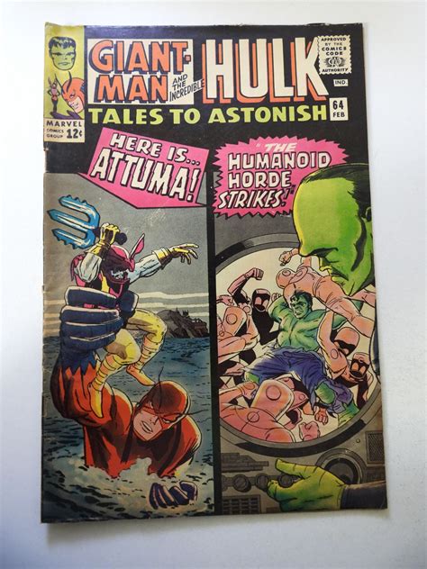 Tales To Astonish Vg Condition Moisture Stains Comic