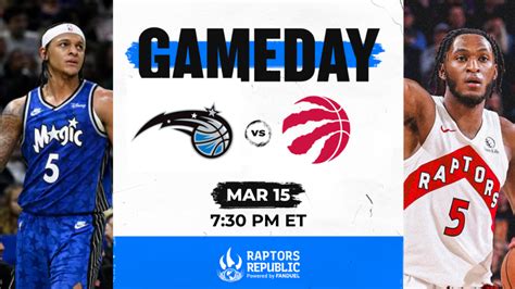 Gameday Magic Vs Raptors March Raptors Republic