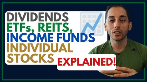 Dividends Regular Stock Etfs Reits Income Fund Explained