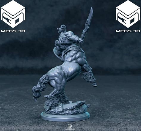 Centaur Male Resin Miniature Dnd Miniatures Dungeons And Etsy