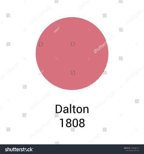 Dalton Atomic Model Diagram Vector Stock Vector (Royalty Free ...