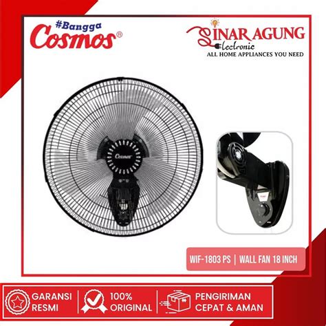 Jual COD COSMOS WALL FAN KIPAS ANGIN DINDING WIF 1803 WIF 1803