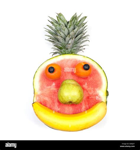 Fruit smile face hi-res stock photography and images - Alamy