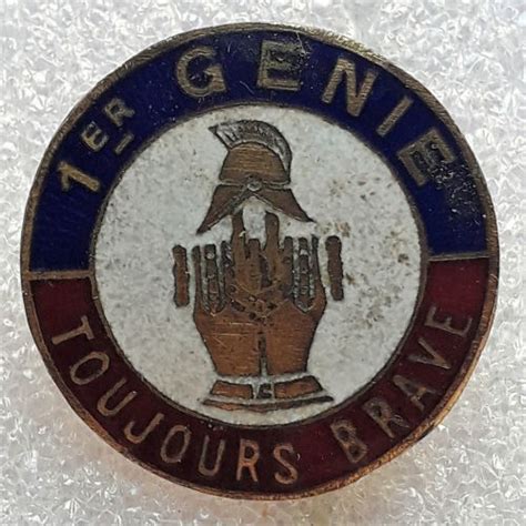 1er régiment du génie insignes du génie