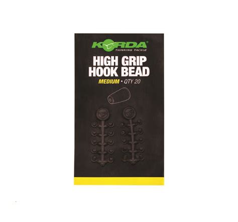 Korda High Grip Hook Bead Medium