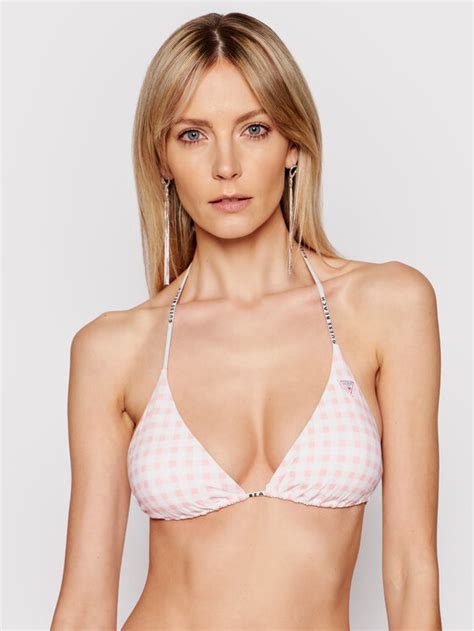 Guess Góra od bikini E1GJ00 MP004 Różowy Modivo pl