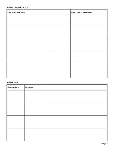 Substance Abuse Treatment Plan Editable Fillable Printable Pdf