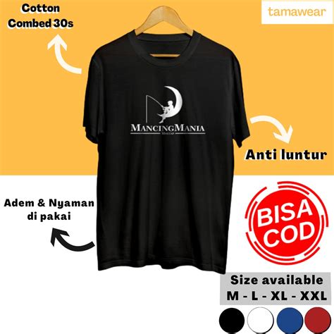 Jual Baju Kaos Distro Pria Cowok Plesetan Mancing Murah Keren Simple