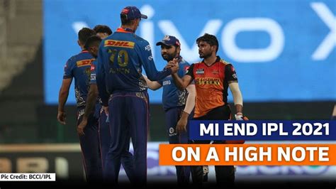 Ipl 2021 Mumbai V Hyderabad Mi V Srh Full Match Highlights