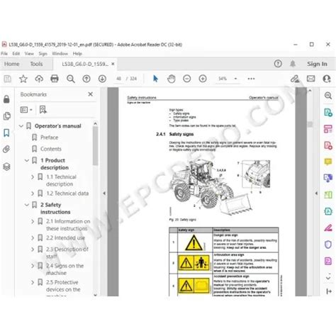 Liebherr Wheel Loader L538 Service Repair Manual