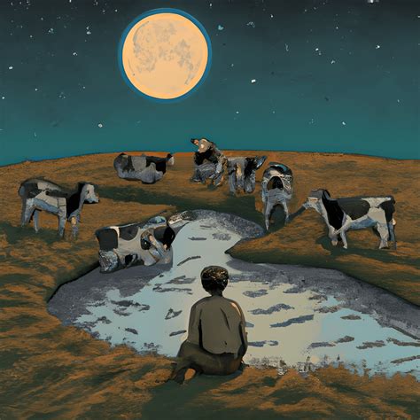 The Moon Rises · Creative Fabrica