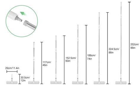 Fensterputzer Cm Teleskop Fensterwischer Stahl Stange