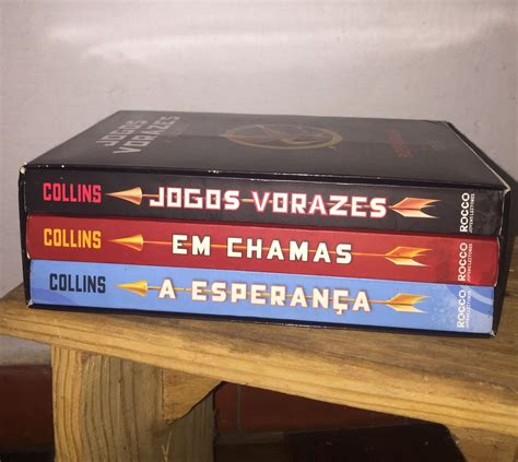 Box Trilogia Jogos Vorazes Livro Usado 35011236 Enjoei