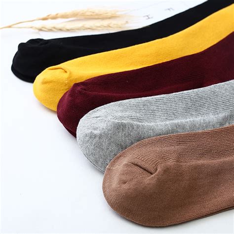 Uskincare Women S Socks Solid Sexy Warm Thigh High Over Knee Long Cotton Stockings Ladies Best